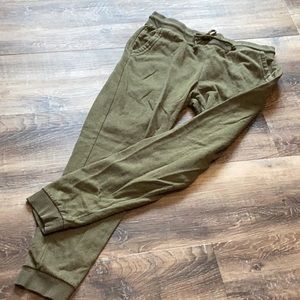Olive Green Joggers